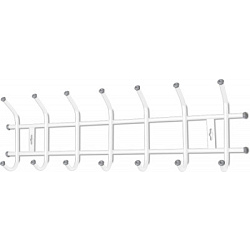 Nk.Вешалка настенная 7 крючков (белый) арт. ВНТ7б