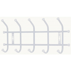 Nk.Вешалка настенная 5 крючков (матовый серый) арт. ВНТ5/МС